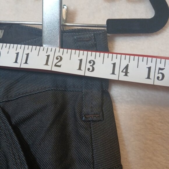 G-STAR Original Raw Denim Size 26x32 Fire Elwood Tapered Black New - Picture 4 of 10